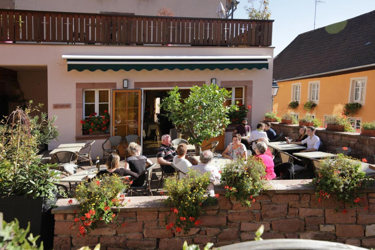 Hotel Restaurant 3 Chateaux Ribeauvillé Buitenkant foto
